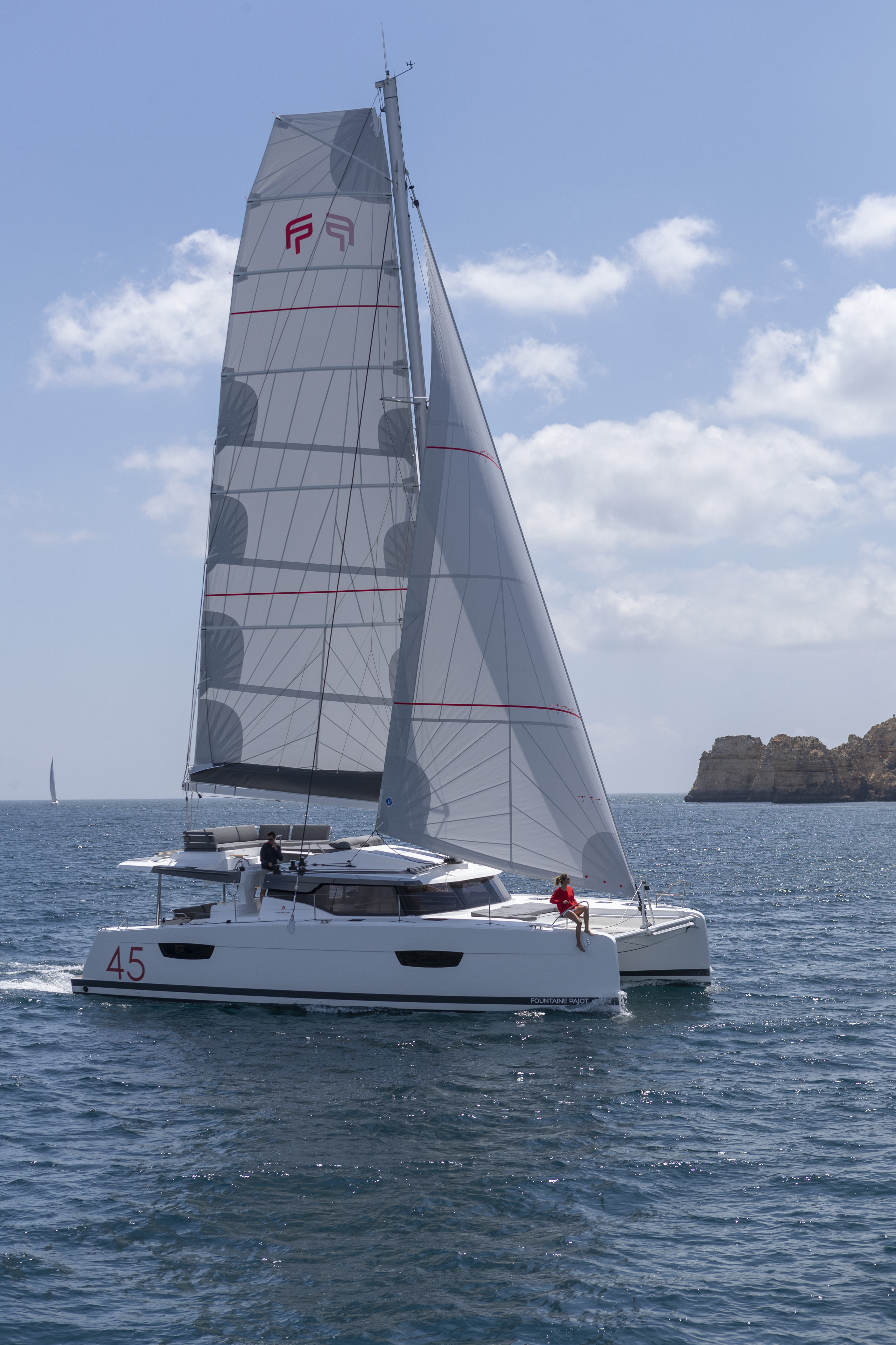 08/07/2019, Lagos (Portugal), Chantier Fountaine-Pajot, Fountaine-Pajot ...